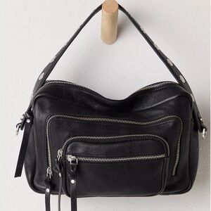 Free People Zia zip shoulder bag